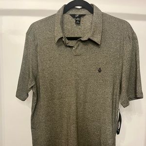 🆕 NWT Volcom Green Polo